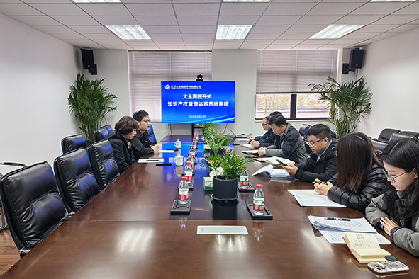 大全高压开关通过知识产权贯标绩效评价现场审核-1.jpg